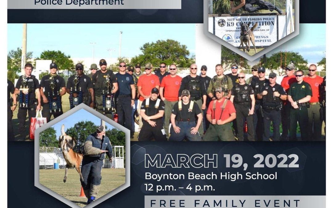 THIS WEEKEND: 2022 South Florida Police K-9 Competition In Boynton Beach