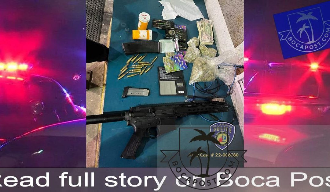 Fort Lauderdale PD New CVRU Unit Makes Arrest On Units 1st Shift