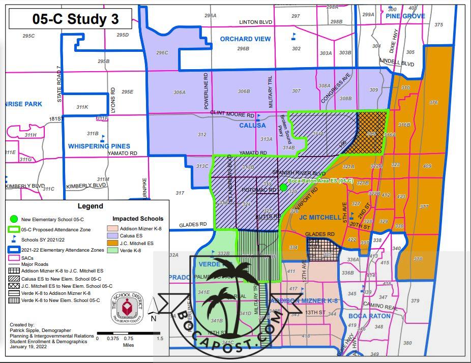 Scholl zone map deals boca raton elementary