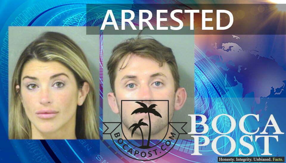 Boca Couple Arrested For Brawl At Salt And Spirits - Ryan Stewart - Karli Adams.