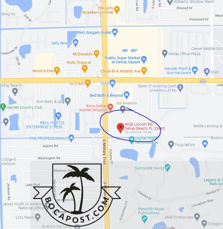 Breaking Hostage Situation In Delray Beach Home - Area Near Incident - 4900 Lincoln Road Delray Beach