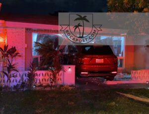 Car Slams Into Pembroke Pines Home