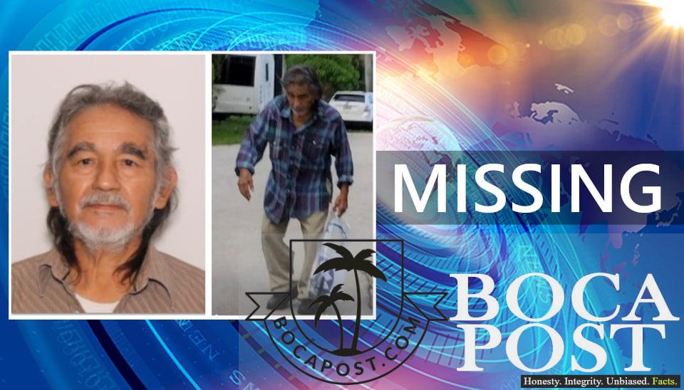 Missing And Endangered- 68-Year-Old Pompano Beach Man - Dan Garcia