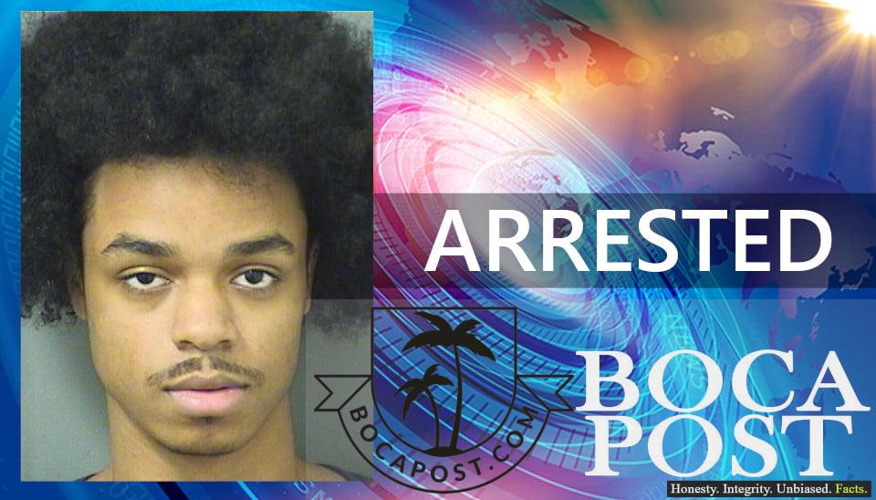 Armed Boca High School Student Arrested For East Boca Raton Car Burglaries