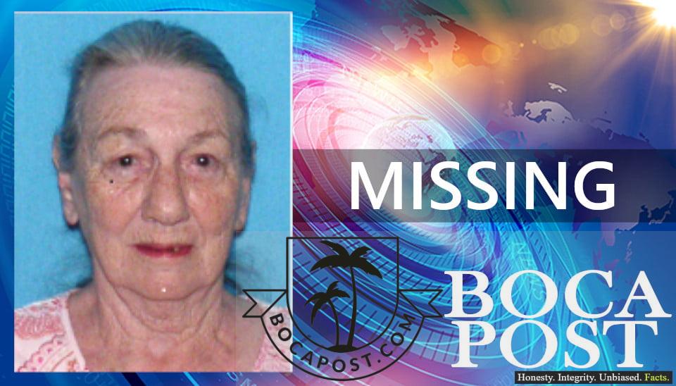 FOUND SAFE: 86-Year-Old Boca Raton Woman Located