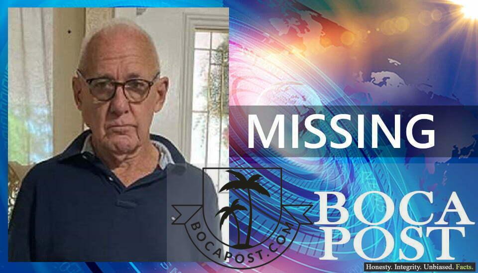 83-Year-Old Boca Raton Man Missing - Peter Sargent Whitney