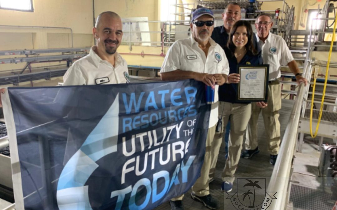 Boca Raton’s Water Utility Receives Sustainability Recognition