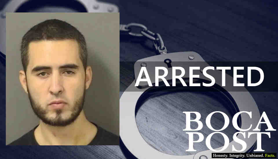 West Boca Man Crashes Stolen Security Car, Arrested - Jose Ordonez