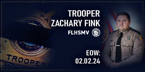 Trooper Fink Died Helping People