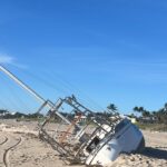 Derelict Boat STILL On Delray Beach