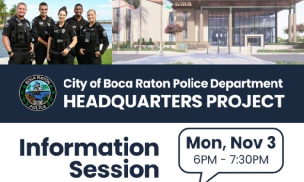 Boca Raton to Host Public Info Session on $175M Police HQ Bond Proposal Monday