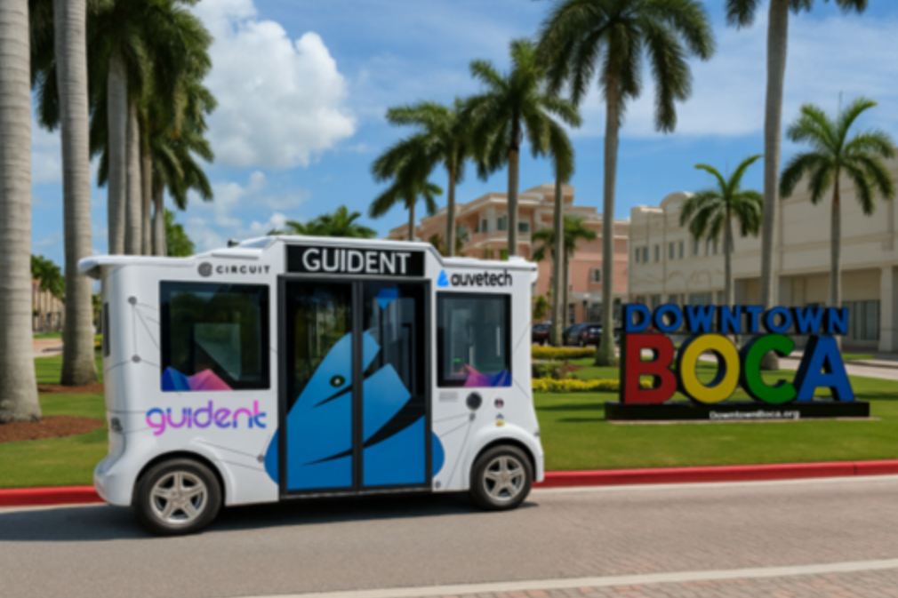 Driverless Shuttle Coming To Downtown Boca Raton This Fall