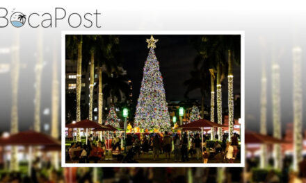 WHAT TO KNOW: Boca Raton Holiday Tree Lighting at Mizner Park on Saturday