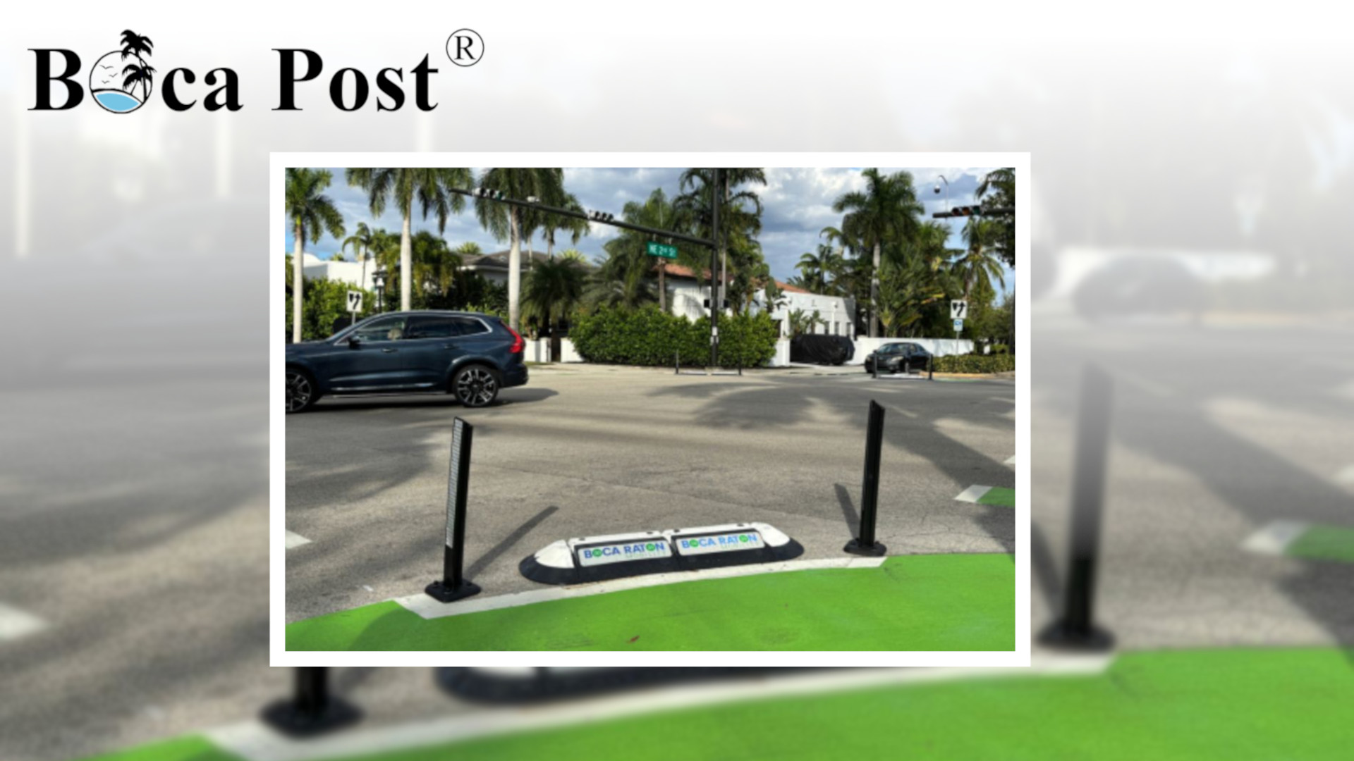 Boca Raton Tests “Quick Build” Safety Upgrade At Mizner And 2Nd