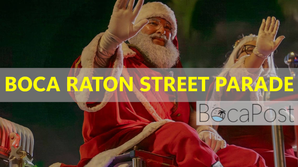 Boca Raton To Close Centennial Year With Holiday Street Parade, More