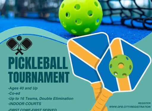 Deerfield Beach Hosting Coed Pickleball Tournament for Ages 40+