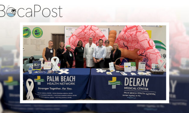 Delray Medical Center First to Earn Center of Excellence for Robotic-Assisted Bronchoscopy