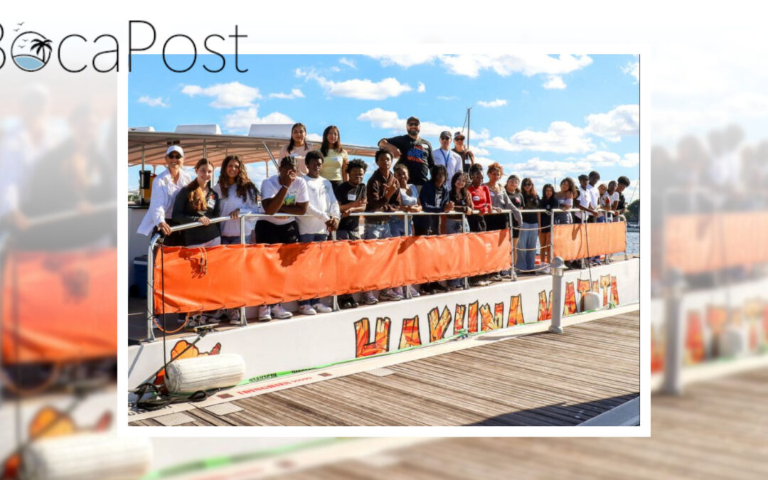 Palm Beach Gardens High Students Explore Lake Worth Lagoon