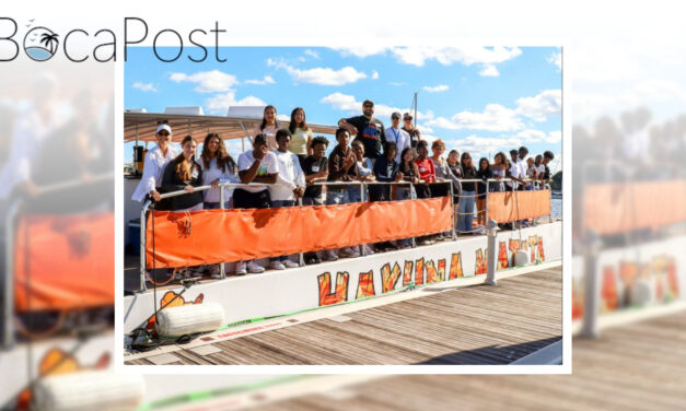Palm Beach Gardens High Students Explore Lake Worth Lagoon