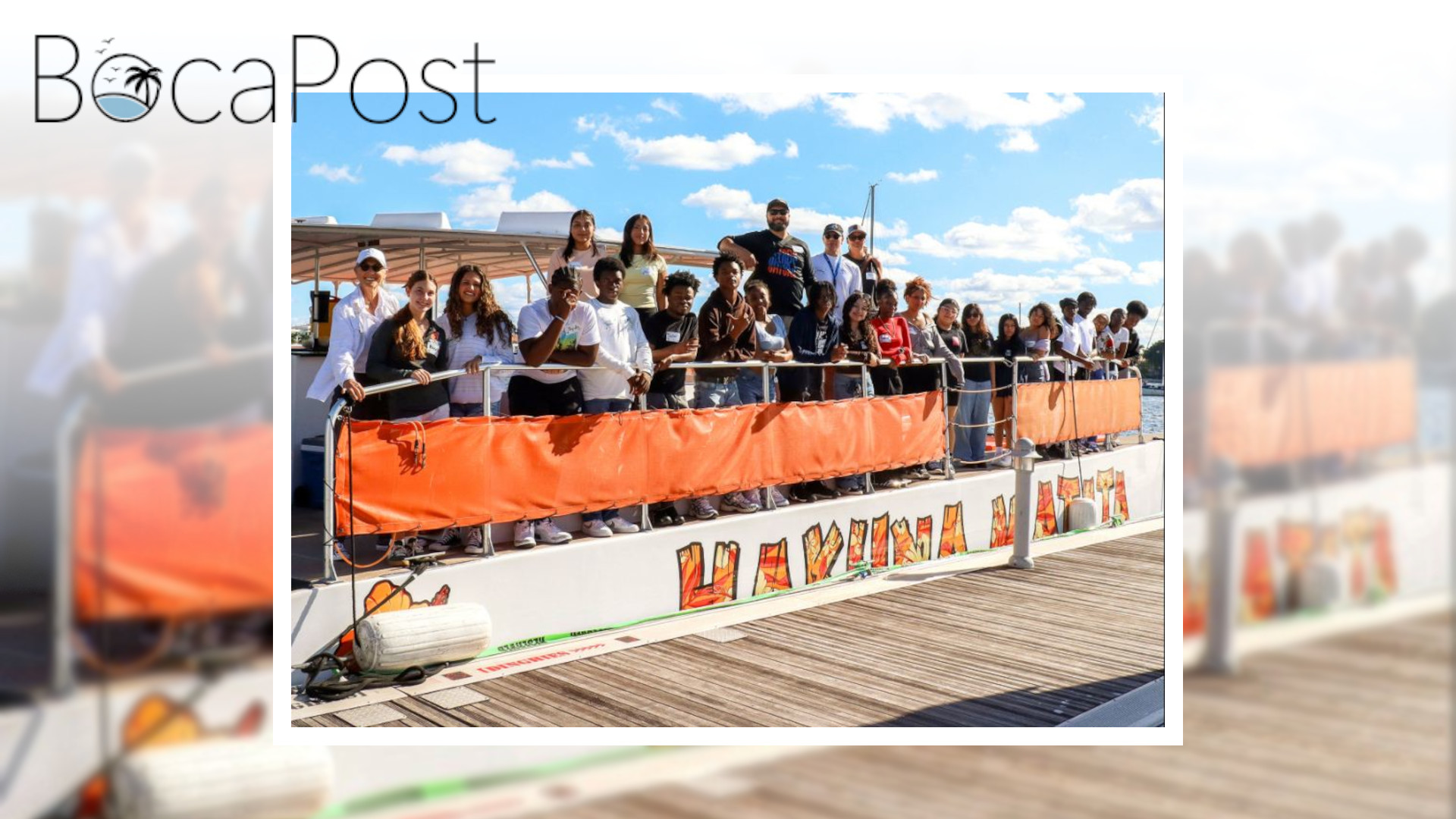 Palm Beach Gardens High Students Explore Lake Worth Lagoon