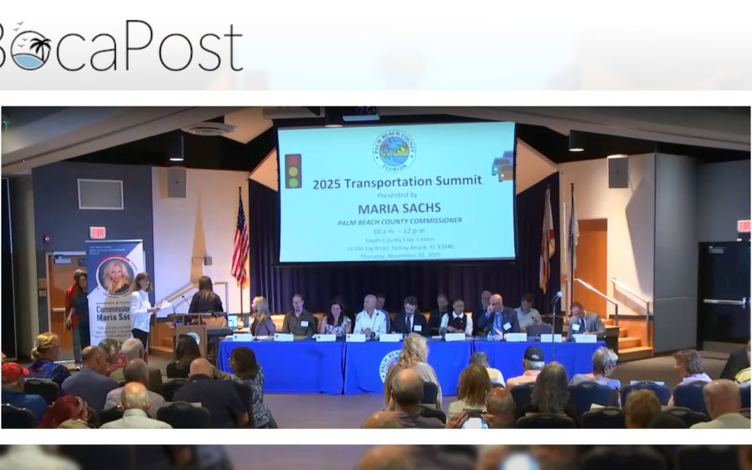 West Boca, Delray Residents Call Out Traffic Failures at PBC Transportation Summit