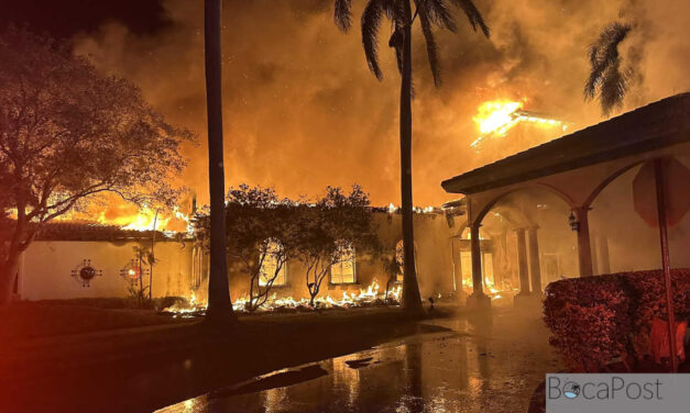 Abandoned Building Burns in Heron Bay Area; Cause Under Investigation