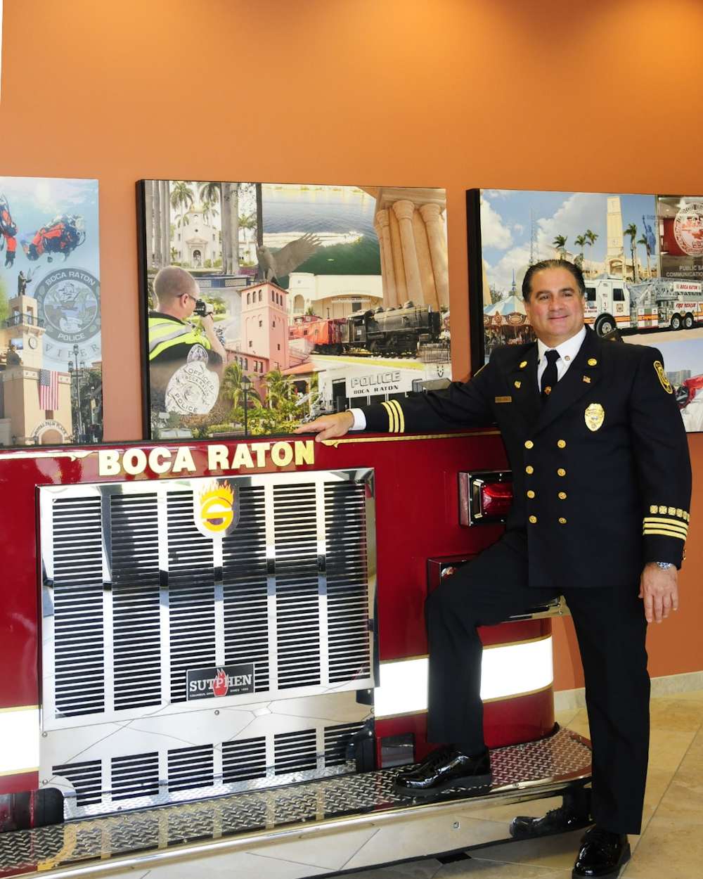 Boca Raton Fire Rescue Honors Retirees, Including Assistant Chief Michael Lasalle
