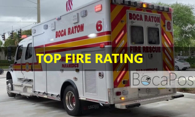 Boca Raton Fire Rescue Keeps Top ISO Class 1 Rating