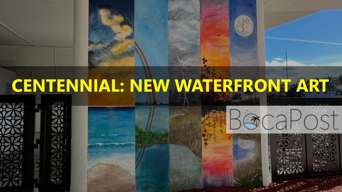 Boca Raton Unveils New Centennial Art Installations At Wildflower Park