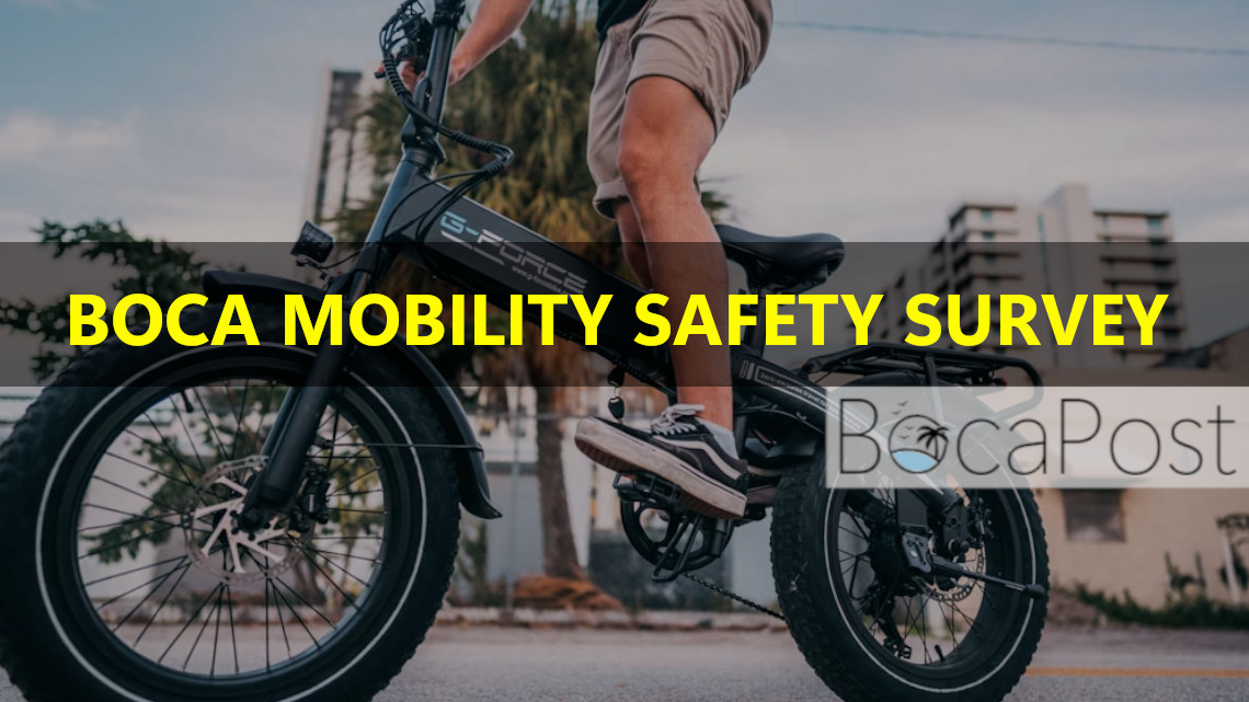 Boca Raton Wants Your Input On Bike And E-Scooter Safety