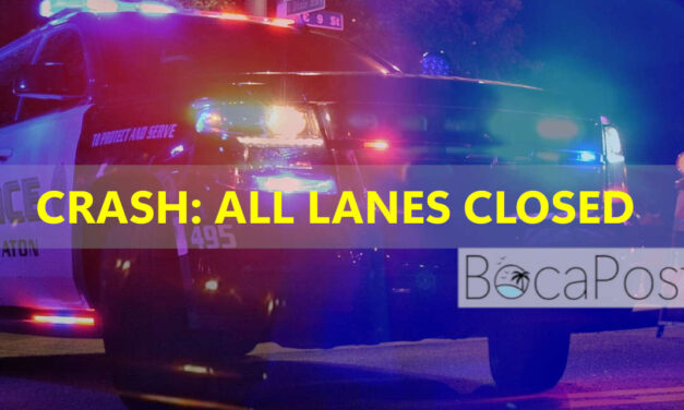 ALL LANES OPEN: Crash Closes Dixie Highway Lanes Near Palmetto Park Road
