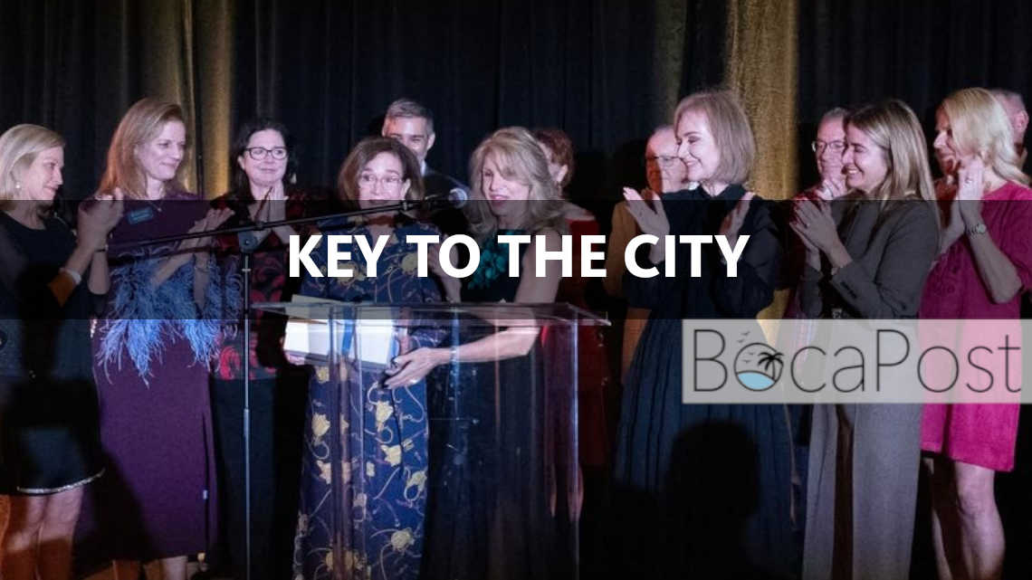 Mary Csar Retires, Receives Key To The City As The Boca Raton Unveils New Cloister Inn Museum Exhibit