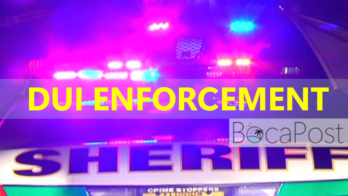 Pbso Plans Dui Saturation Patrols Christmas Eve, Christmas Day Overnight