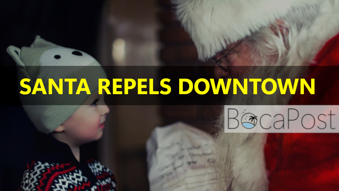 Santa, Superheroes, And First Responders Set To Rappel Down Broward Health Medical Center Today