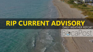 Sunshine Returns Over Boca As Rip Current Risk Stays High