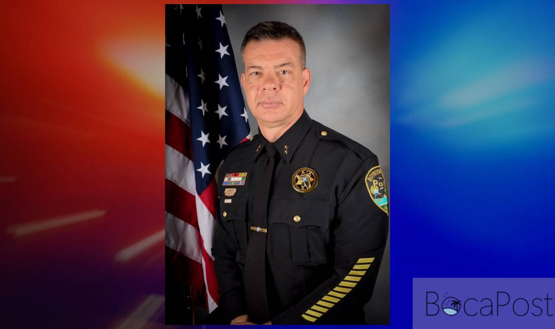 Boynton Beach Assistant Chief John Bonafair Retires After 27 Years With Police Department