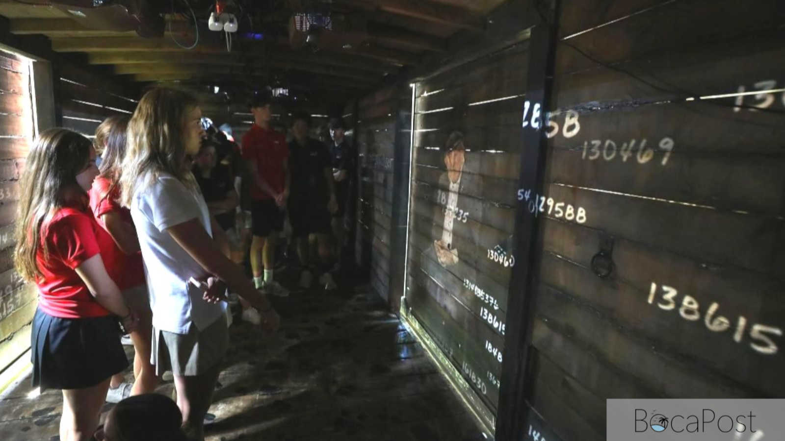 Coral Springs Hosts Hate Ends Now - Cattle Car Holocaust Exhibit