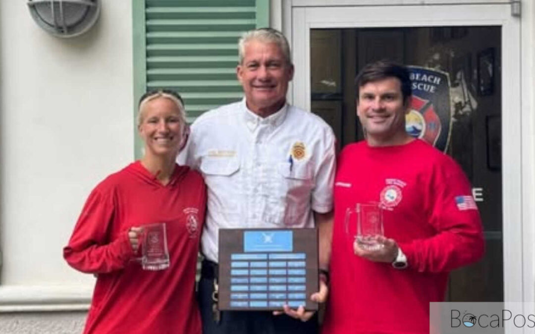 Delray Beach Fire Rescue Names 2025 Lifeguards Of The Year