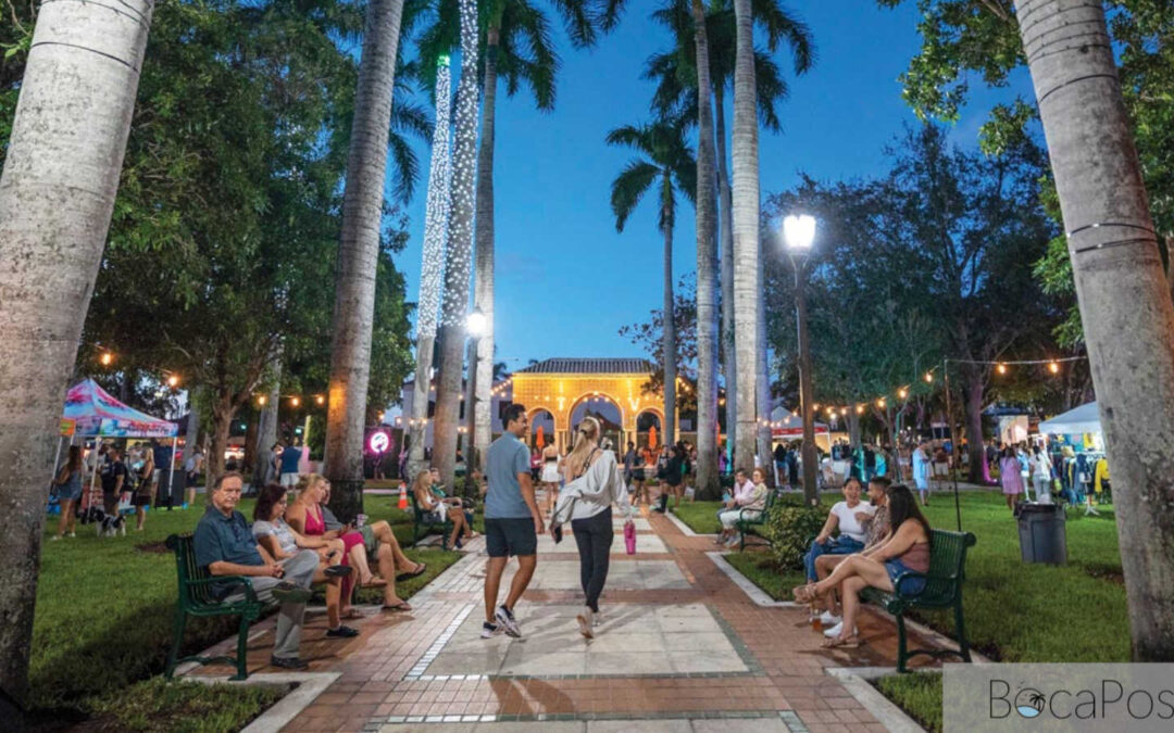 Tonight: Downtown Boca Night Market Returns To Sanborn Square