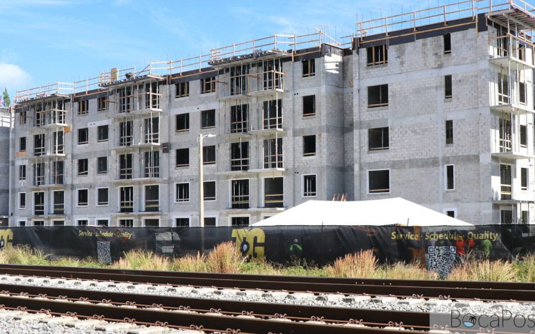 Lake Worth Station Rises on North G Street With 91 Apartments, Including Workforce Units