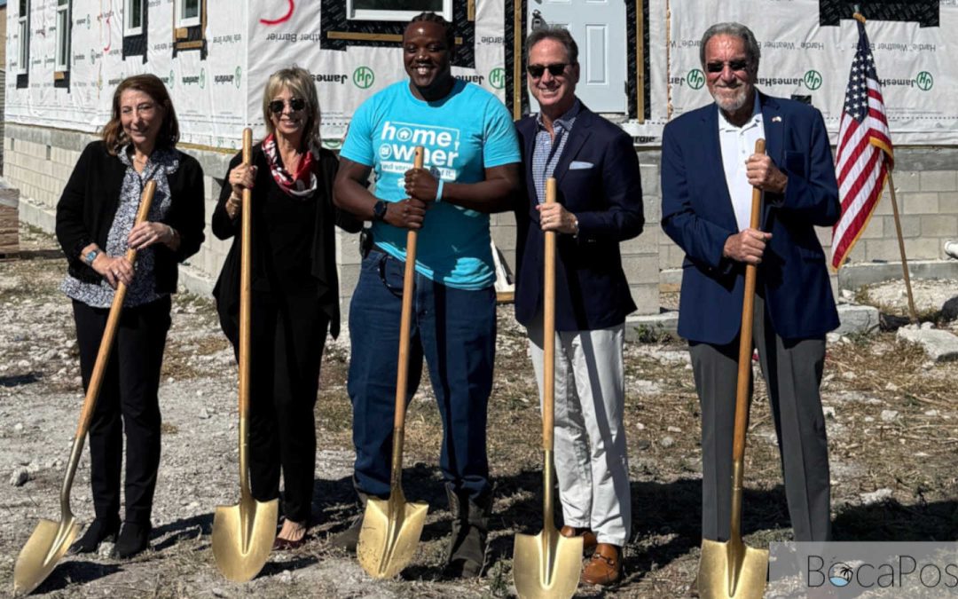 Boca West Backs New Habitat Home in South Bay for Belle Glade Veteran