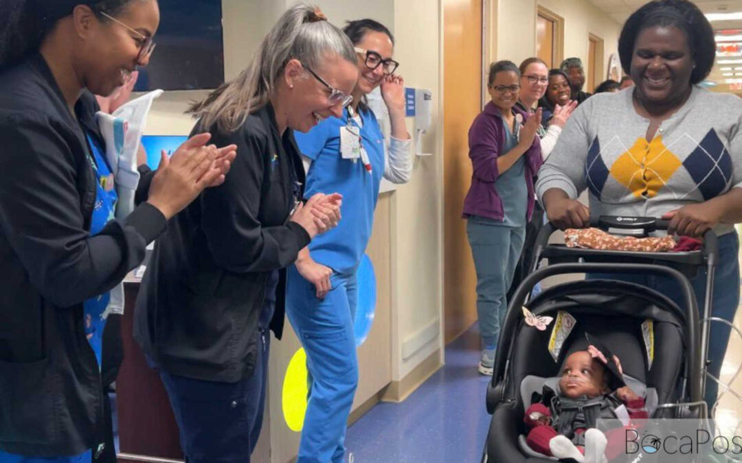 Born At 23 Weeks, Nicu Baby Heads Home After 212 Days At Broward Health