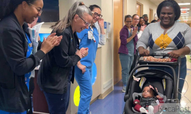 Born at 23 Weeks, NICU Baby Heads Home After 212 Days at Broward Health