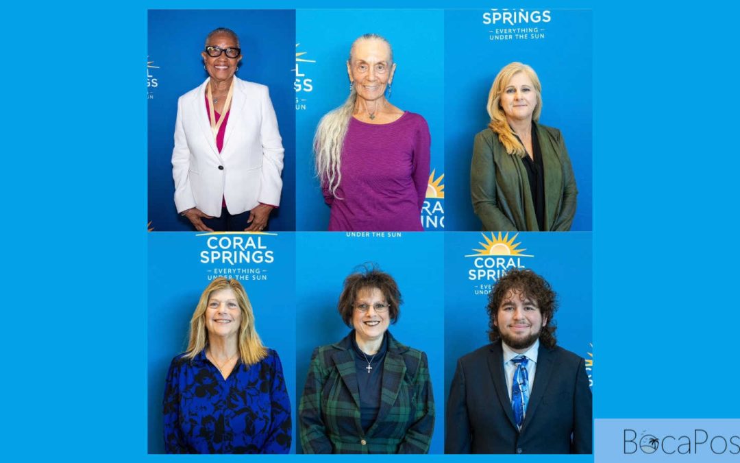 Coral Springs Honors Six Volunteers With 2025 Lynne Johnson Awards at City Hall