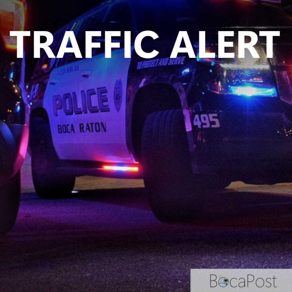 Traffic Light Out At Palmetto Park Road And I-95 Southbound Exit In Boca Raton