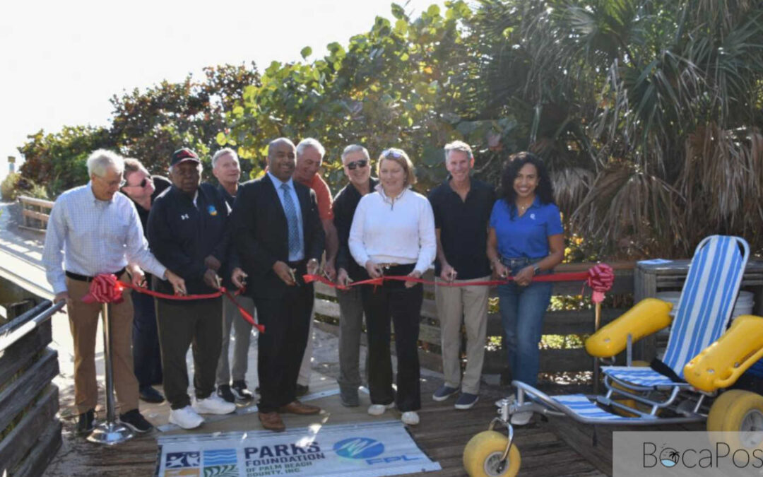 South Inlet Park Gets New Beach Access Mat As County Expands Mobility-Friendly Beach Paths