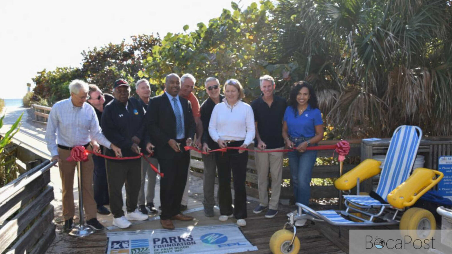 South Inlet Park Gets New Beach Access Mat As County Expands Mobility ...