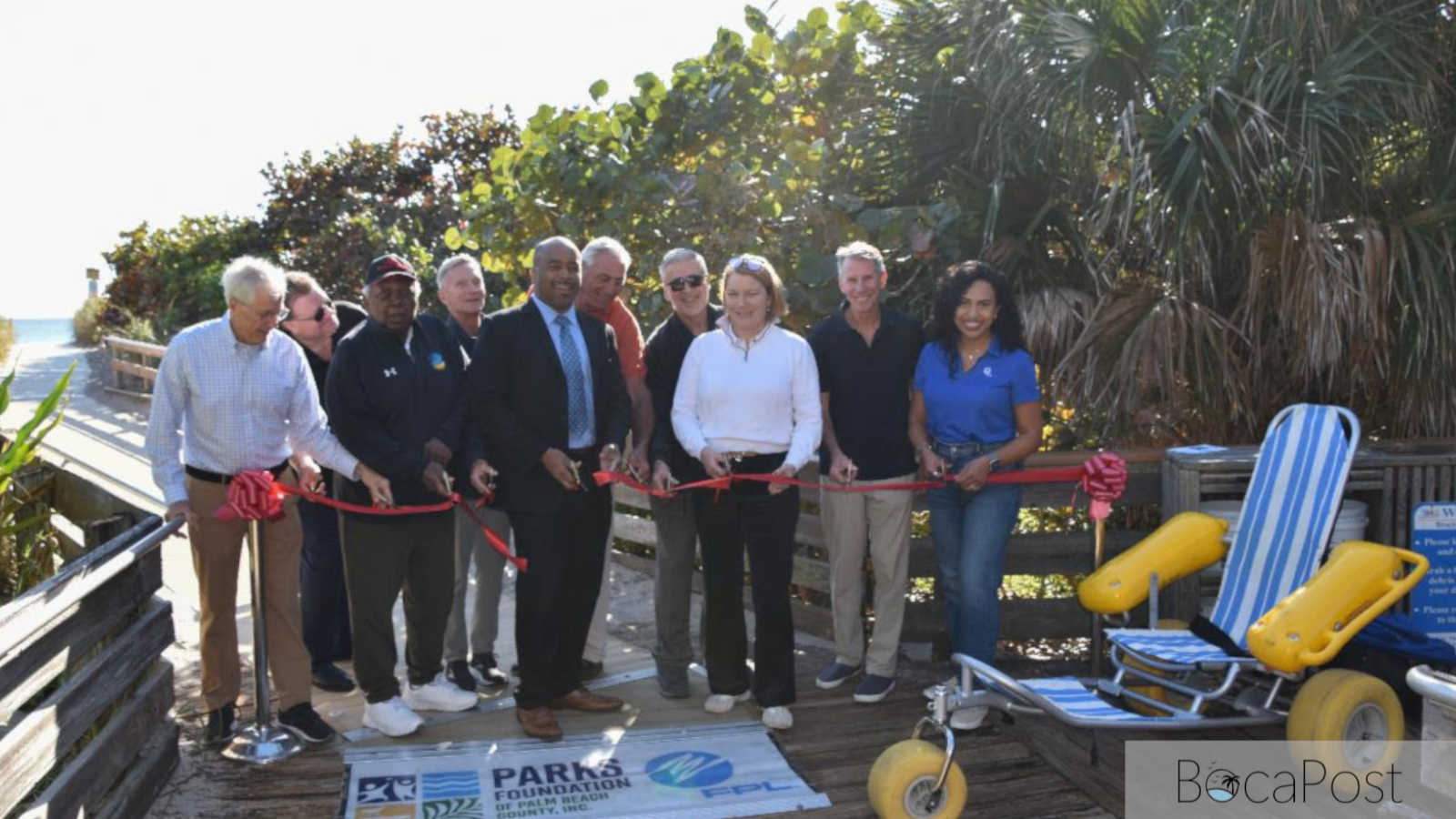 South Inlet Park Gets New Beach Access Mat as County Expands Mobility-Friendly Beach Paths