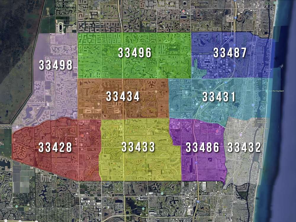 West Boca News – West Boca Raton Coverage - Boca Post West Boca Raton News Coverage Area Map