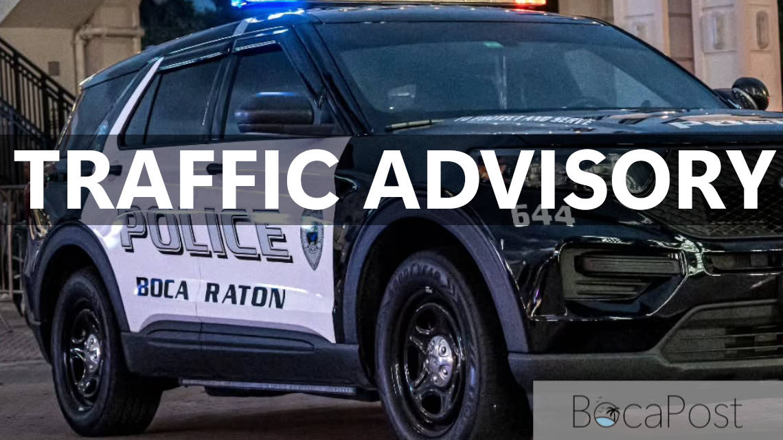 Boca Raton Police Department - Traffic Advisory